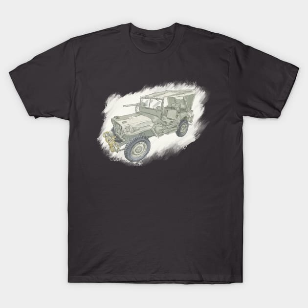 Old Army T-Shirt by The Flying Pencil